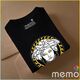 memo ygn Versace head unisex Printing T-shirt DTF Quality sticker Printing-Black (Small)