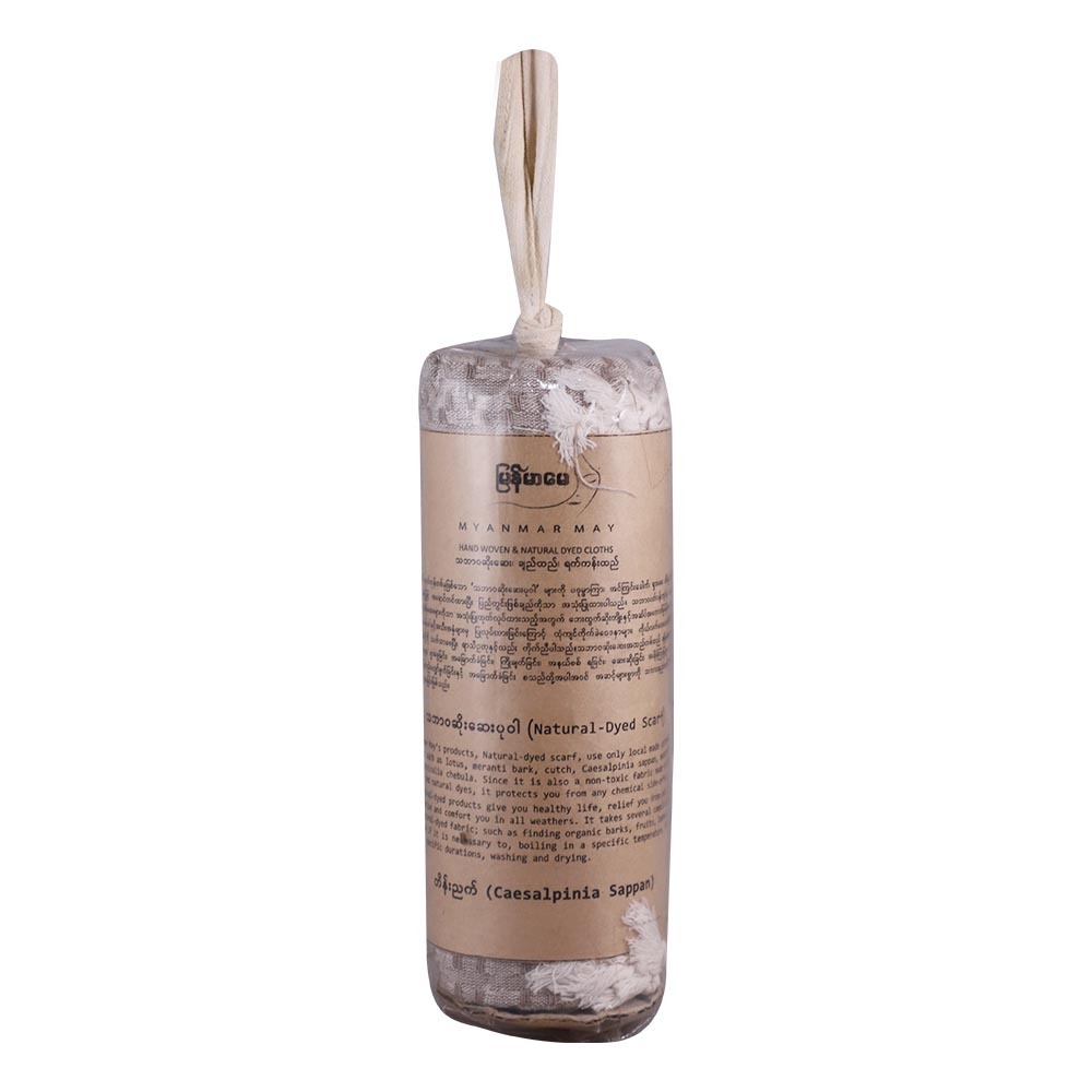 Myanmar May Natural Dye Scarf