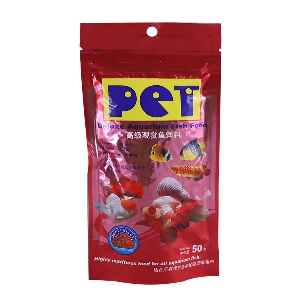 Pet Deluxe Aquarium Fish Food 50G