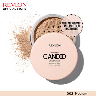 Revlon Photoready Candid Anti-Pollution Setting Powder 15G (002 Medium)