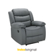 Furinbox Lemma PVC Manual Recliner 1/S Gray