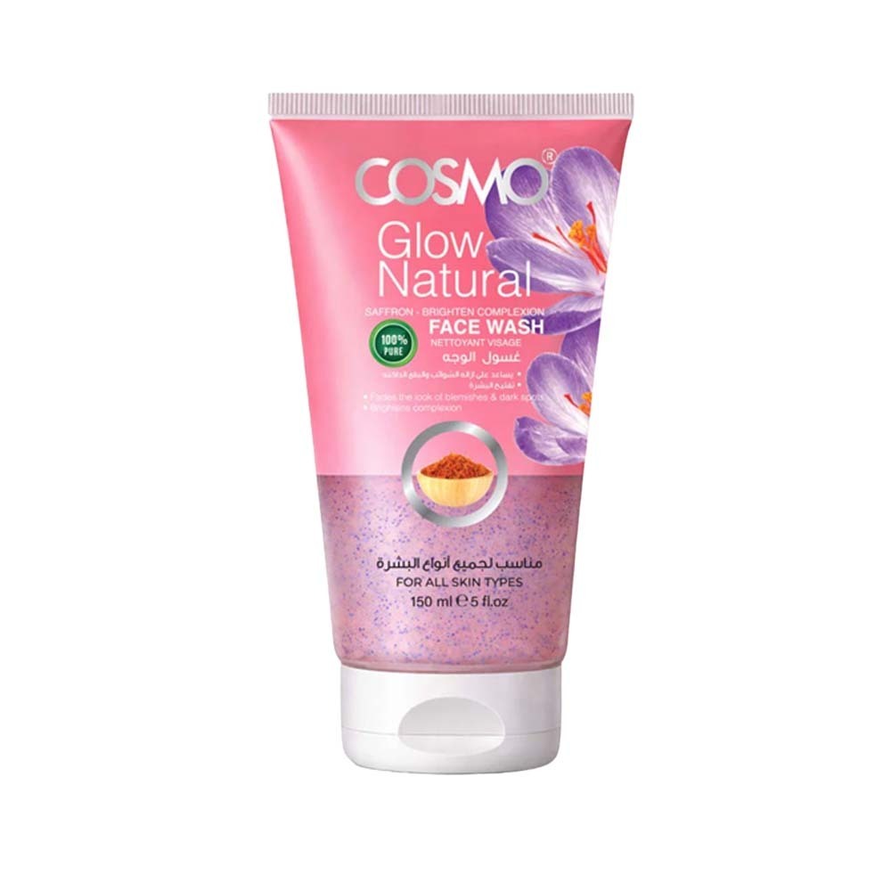 Cosmo Saffron Glow Natural Face Wash 150ML