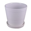 Porcelian Flower Pot With Base 10X10X10CM No.96