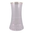 Amly Glass Flower Vase 10X22.5CM (Edge)