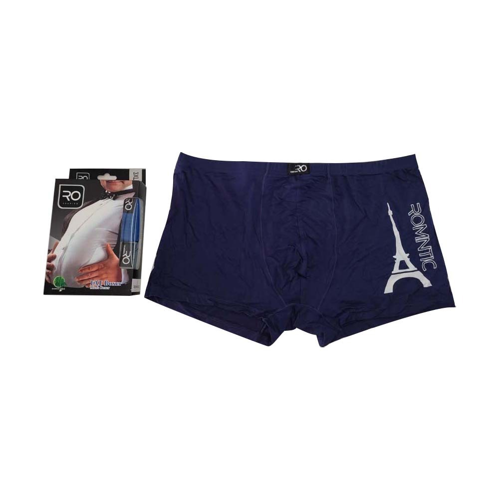 Romantic Men's Underwear Navy Blue 4XL RO:9002