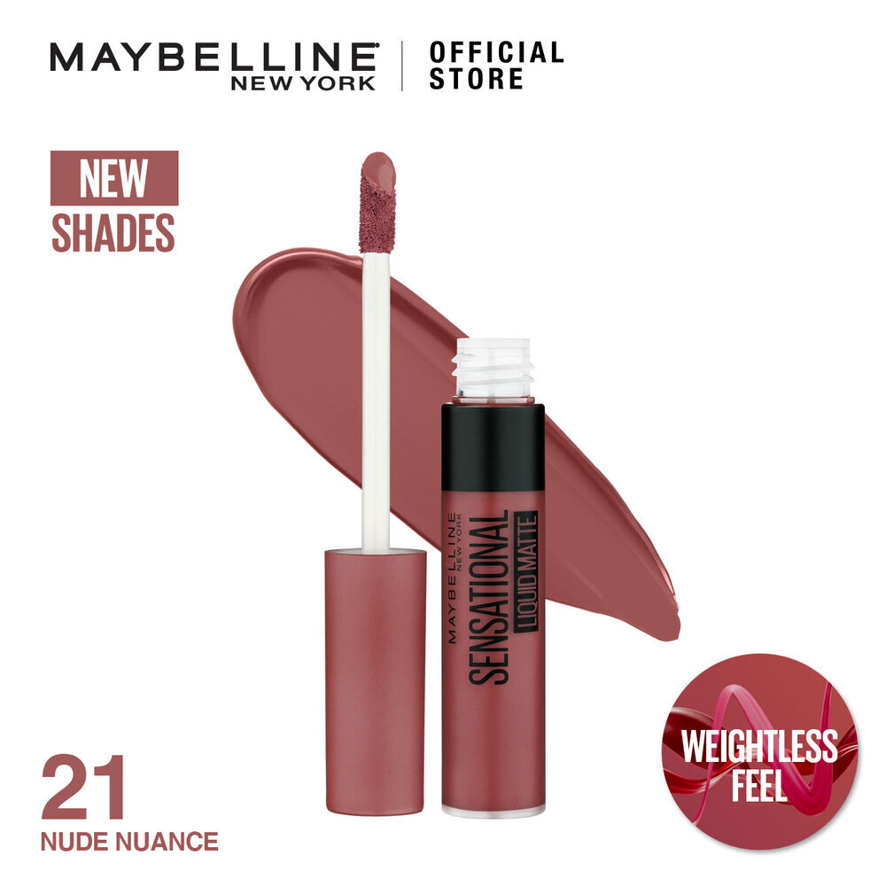 Maybelline Sensational Lip Liquid Matte 7ML 21