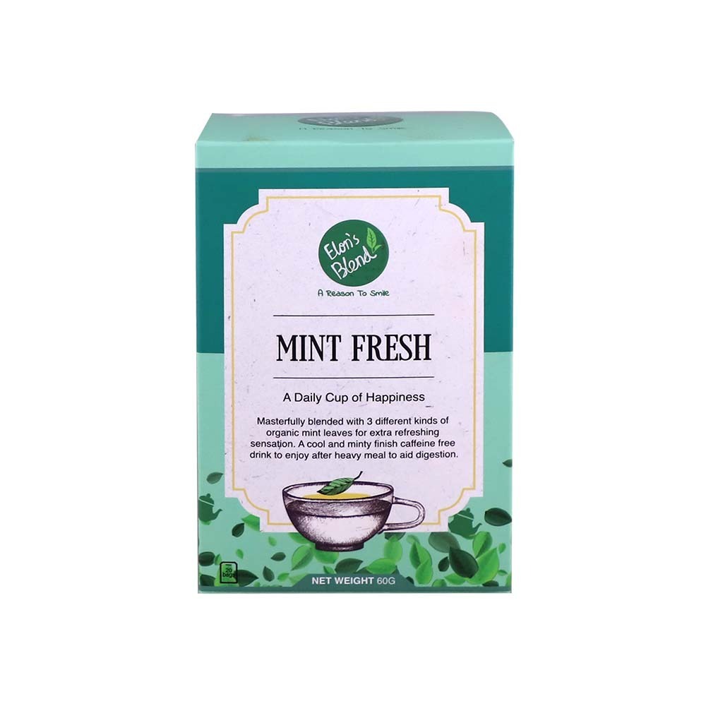 Elon`S Blend Mint Fresh Tea 60G 20PCS