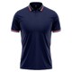Tee Ray Stylish Polo Shirt Dark Blue/11 Small MDP-S1006