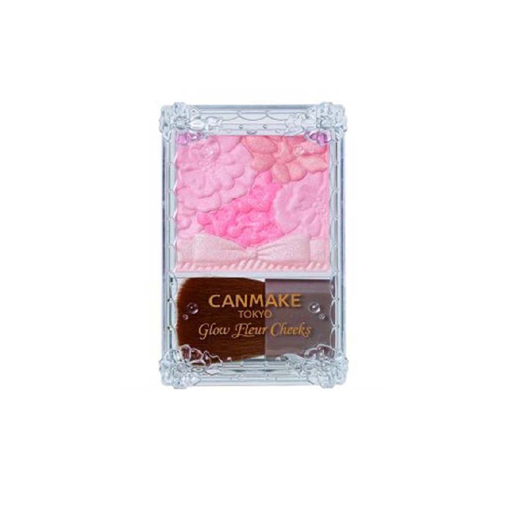 Canmake Glow Fleur Cheek Fairy Orange (17)