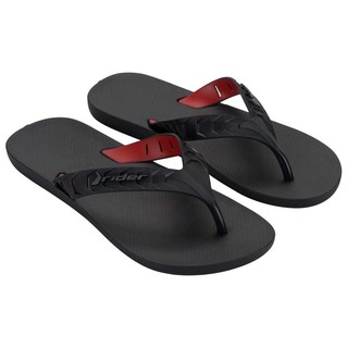 Rider Street Duo Thong Ad Flip (No-9) Black & Red 212430BC59709