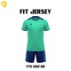 Olympic Fit Jersey FTA-2612-Green Medium