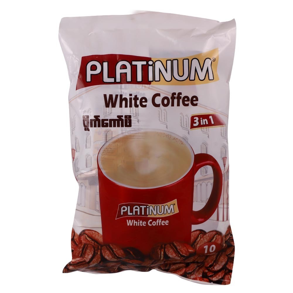 Platinum 3 in 1 Instant White Coffee 10Sachets 210G