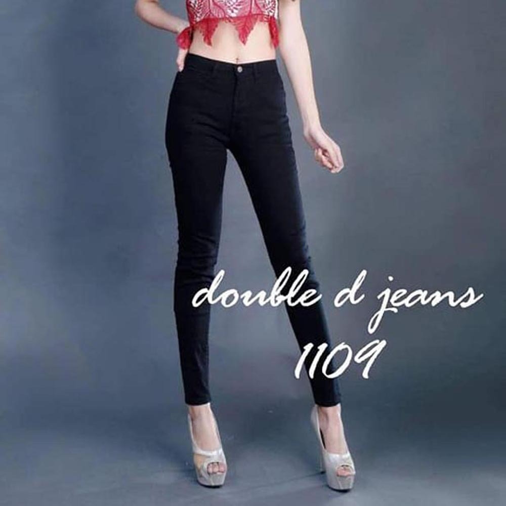 Double D Jean Pant 1109 (Black) / Small