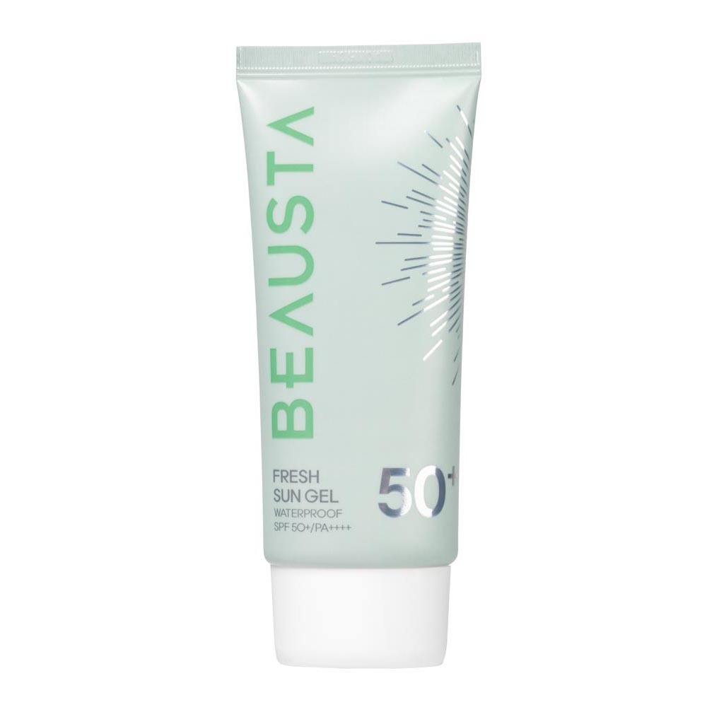 Beausta Waterproos Fresh Sun Gel SPF 50+/PA++++ 50G Green  BS0050