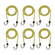 Jaramy Multipurpose Expandable Bungee Cord - 6PCS Pack