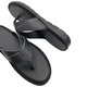 Sin Pauk Men Leather Slipper YS-004 Black (No-42)