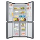 Samsung Refrigerator SBS- 4 Door / 491L 
(RF48A4010B4/ST)