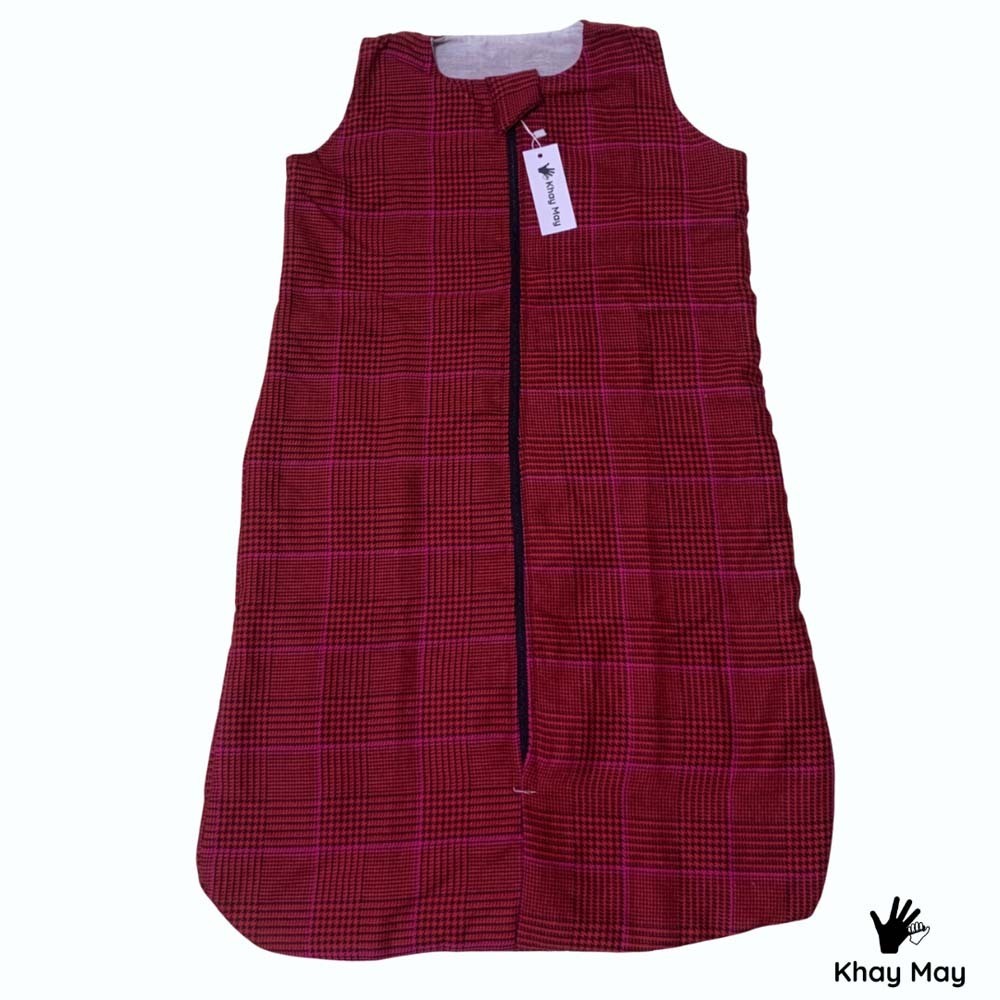 Khay May Sleeping Bag Medium Size Red & Black