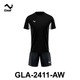 Goal Jerseys GLA-2411-AW (Large) Black