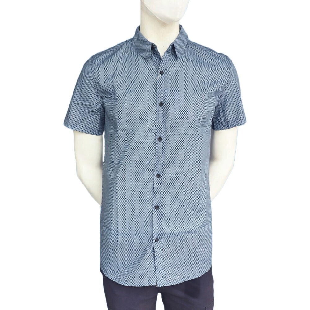 Cottonfield Men Short Sleeve Printed Shirt C01 (XL) 222221011