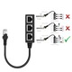 RJ45 Ethernet Splitter Cable ESS-0000721