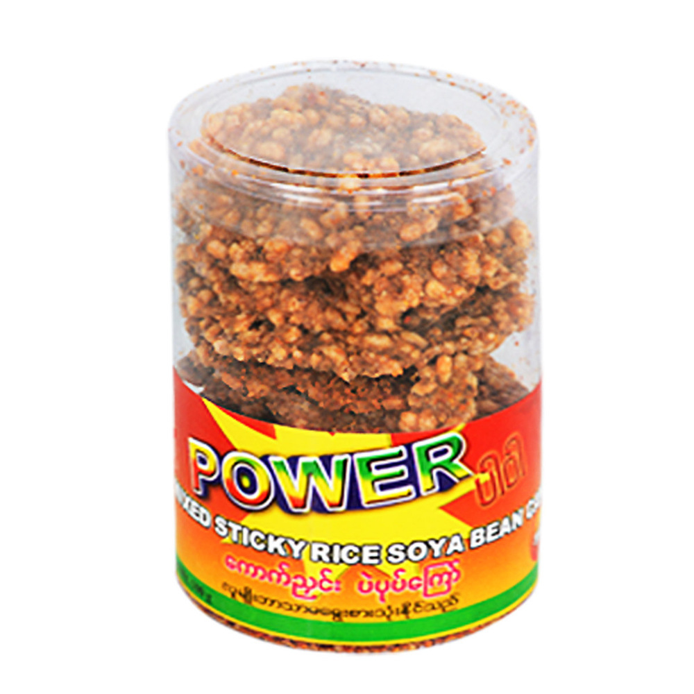 Power Fried Sticky Soya Bean Spicy 100G