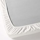 Ikea Färgmåra Fitted Sheet, White, 150X200 CM 403.477.25