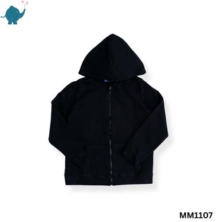 Max & Mia Unisex Hoodie MM1107 Black XL
