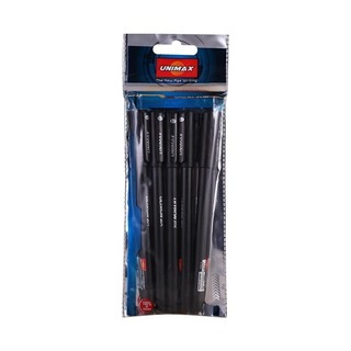 Unimax Ultron Ball Pen 0.7 5PCS Black