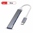 4 Port Multifunctional USB 3.0 Hub (Type-C) 465A