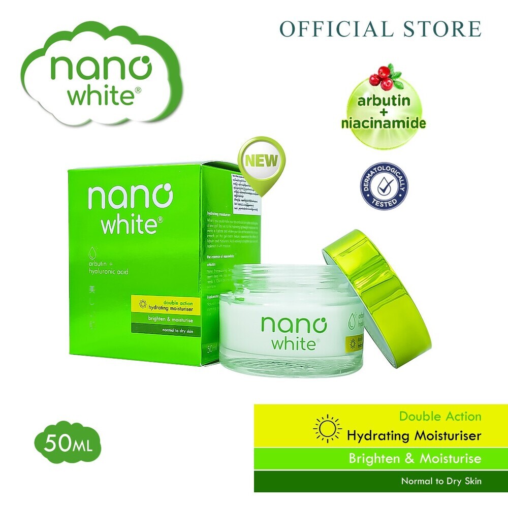 Nano White Double Action Hydrating Moisturiser 50ML