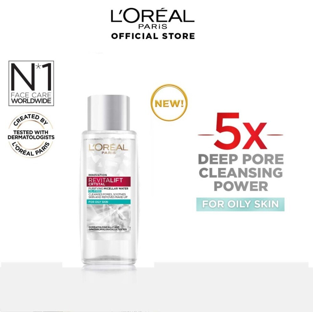 Loreal Revitalift Crystal Purifying Micellar Water 95ML