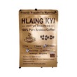 HlaingKyi 100% Pure Arabica Coffee (Honey Process, Roasted Beans, 500 Grams)