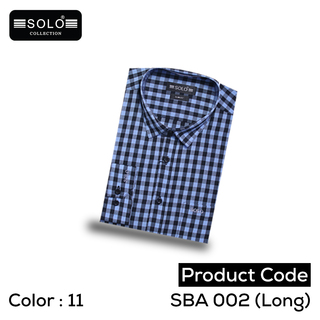 Solo Collection SBA 002 (Long) Slim Fit Shirt Large 01