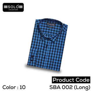 Solo Collection SBA 002 (Long) Slim Fit Shirt Large 01