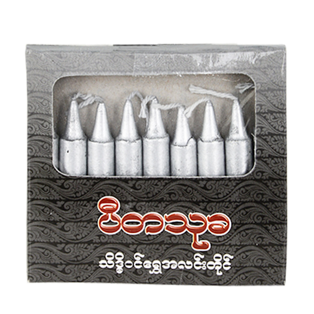 Peta Thuka Candle Silver 9PCS