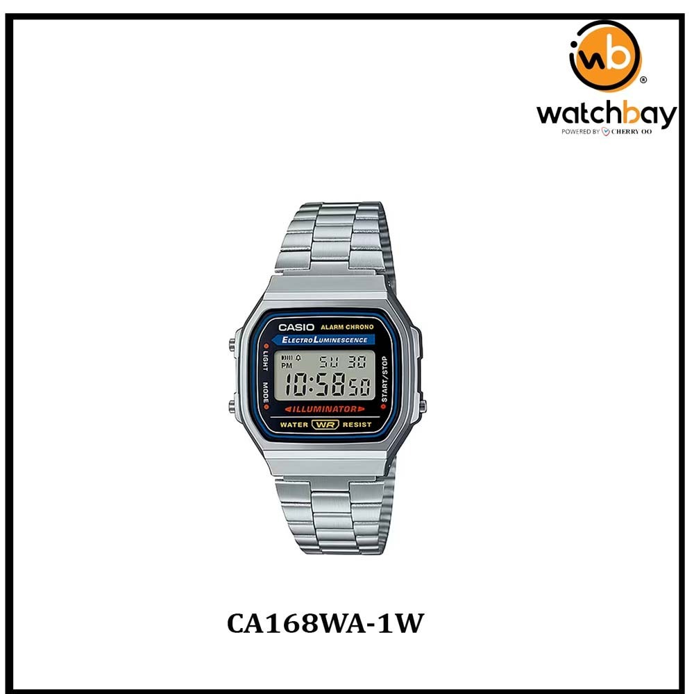 Casio Men Watch CA168WA-1W_Cherry Oo