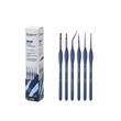 Giorgione 6 Pieces Detail Brush Set Blue