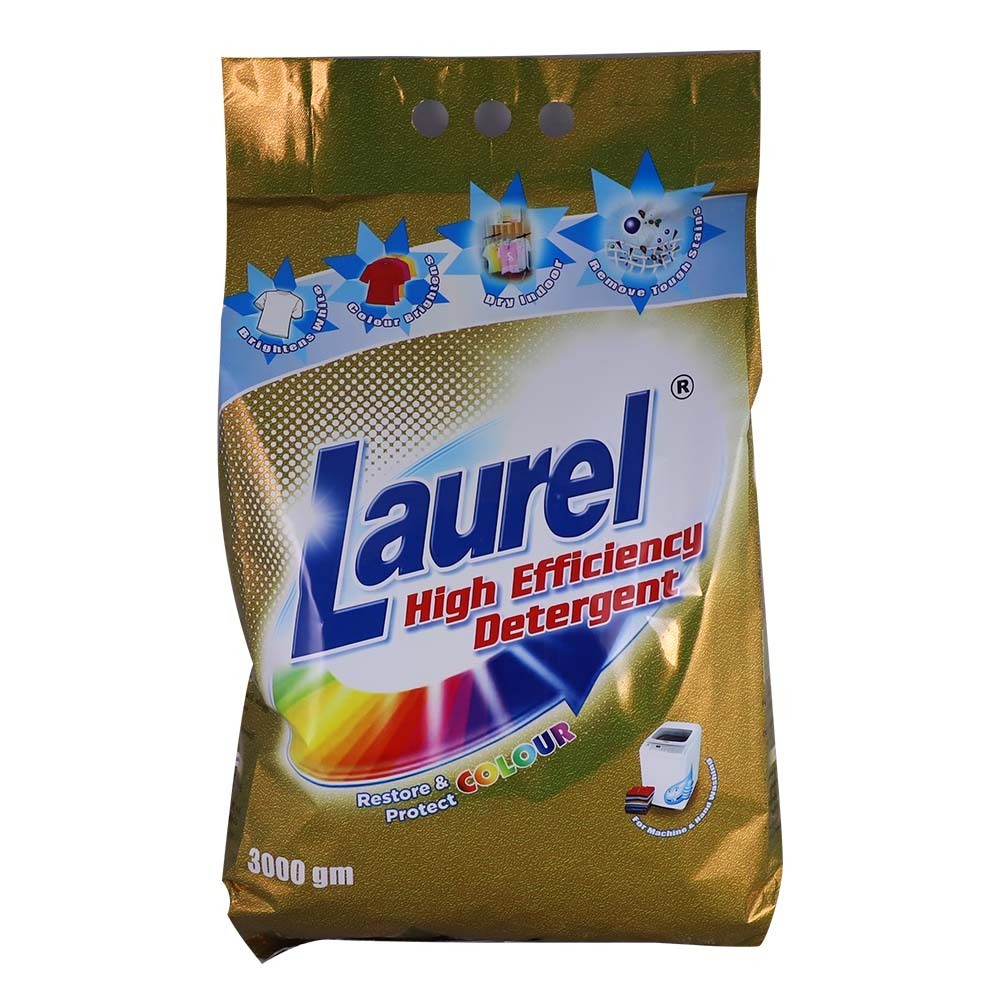 Laurel Detergent Powder Colour Efficiency 3000G