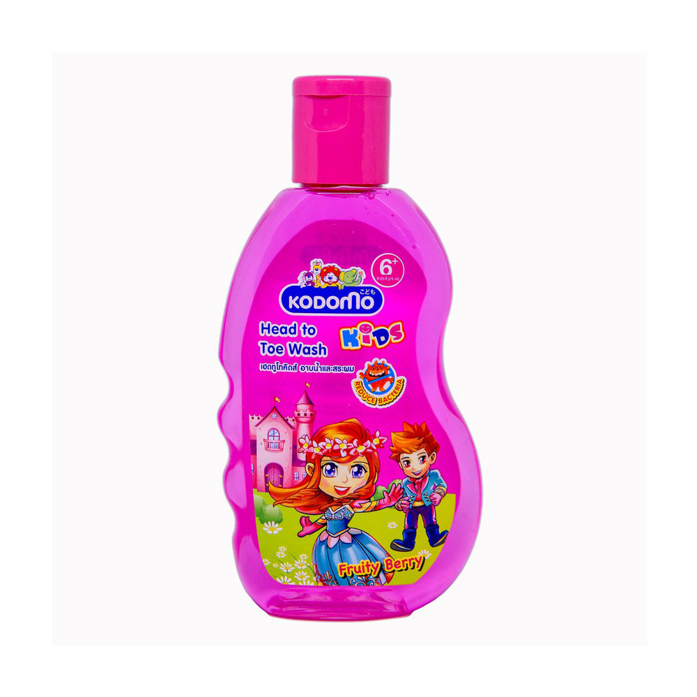 Kodomo Head To Toe Wash Fruity Berry 200ML