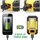 LED Work Light with Magnet USB Rechargeable Portable Camping Lights FLS0000782