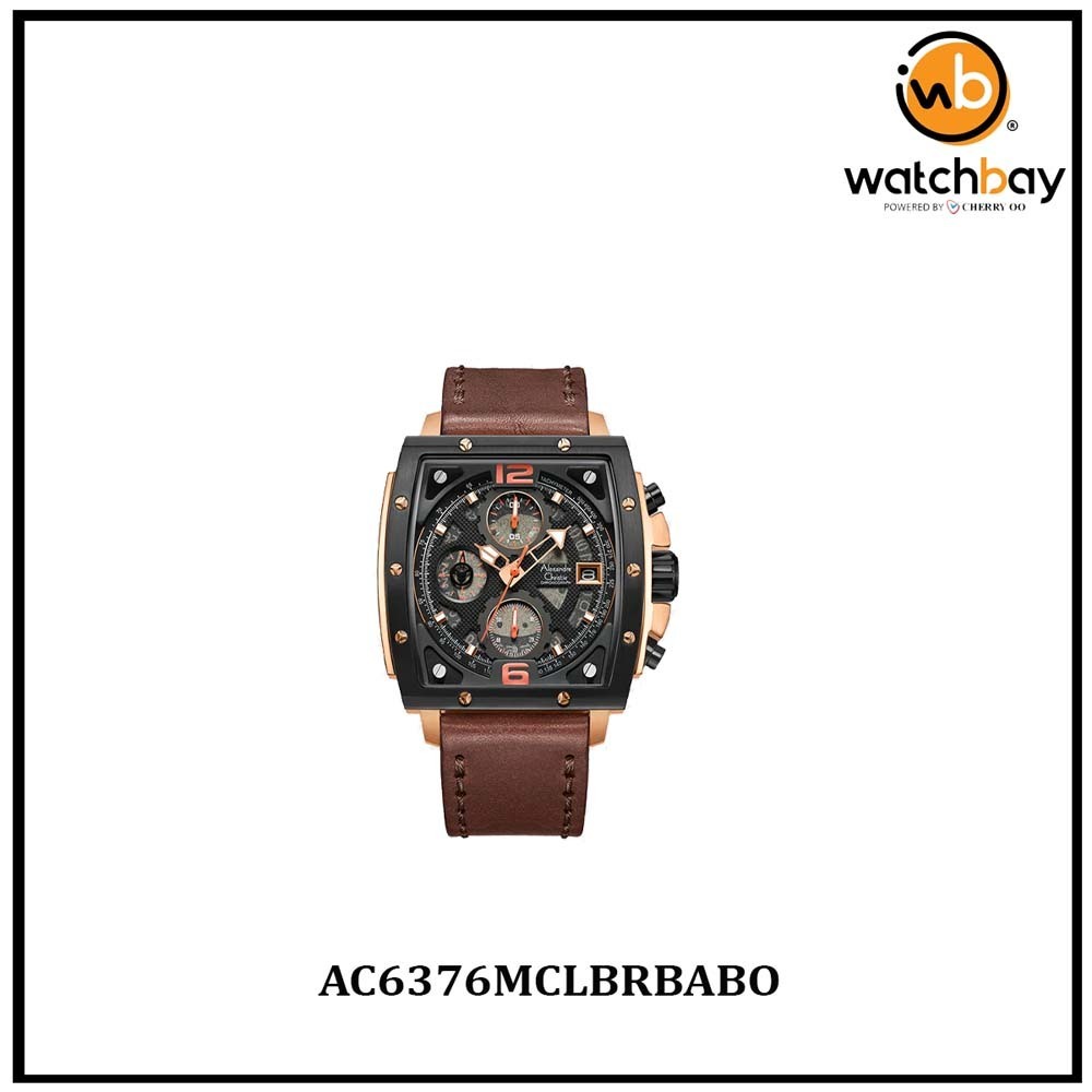 Alexandre Christie Men Watch AC6376MCLBRBABO_Cherry Oo