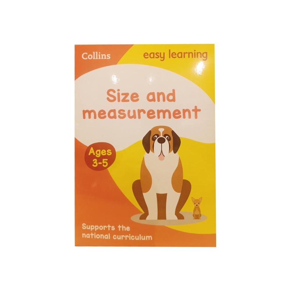 Collins Easy Learning Size & Measurement Ages 3-5