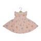 Te Te & Ta Ta Girl Short Sleeves Dress Pink 6-9 Months (1Pcs) KDRS-S101