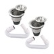 Jaramy Single Kitchen Sink Strainer With Drain Pipe - 2 Sets Pack