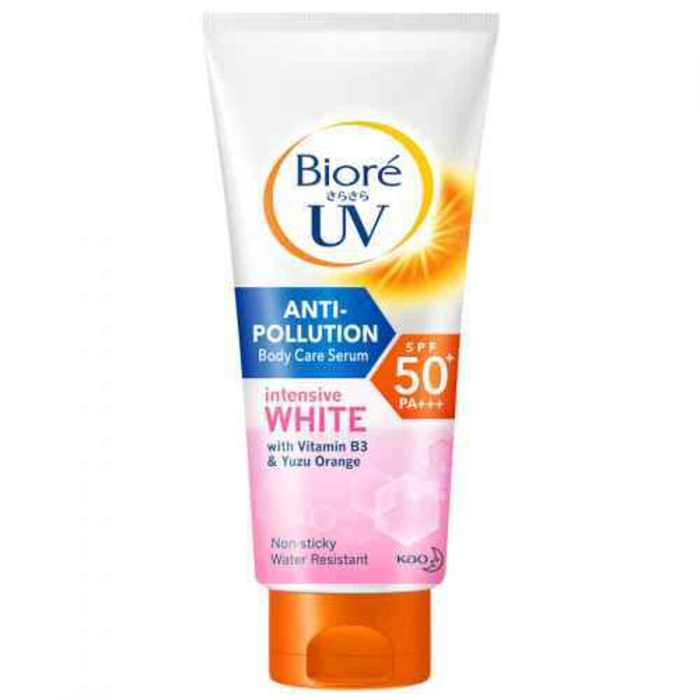 Biore UV Anti-Pollution Intensive White Body Care Serum SPT50+ PA+++ 150ML