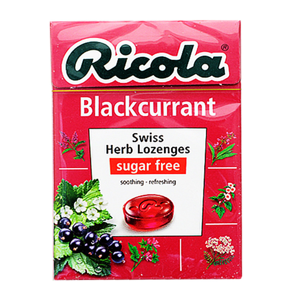 Ricola Lozenges Blackcurrant 45G