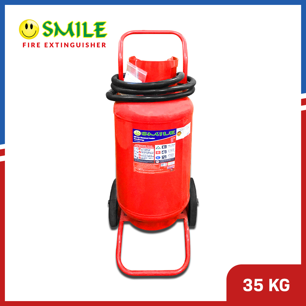 SMILE 35KG ABC DCP Fire Extinguisher With Pipe