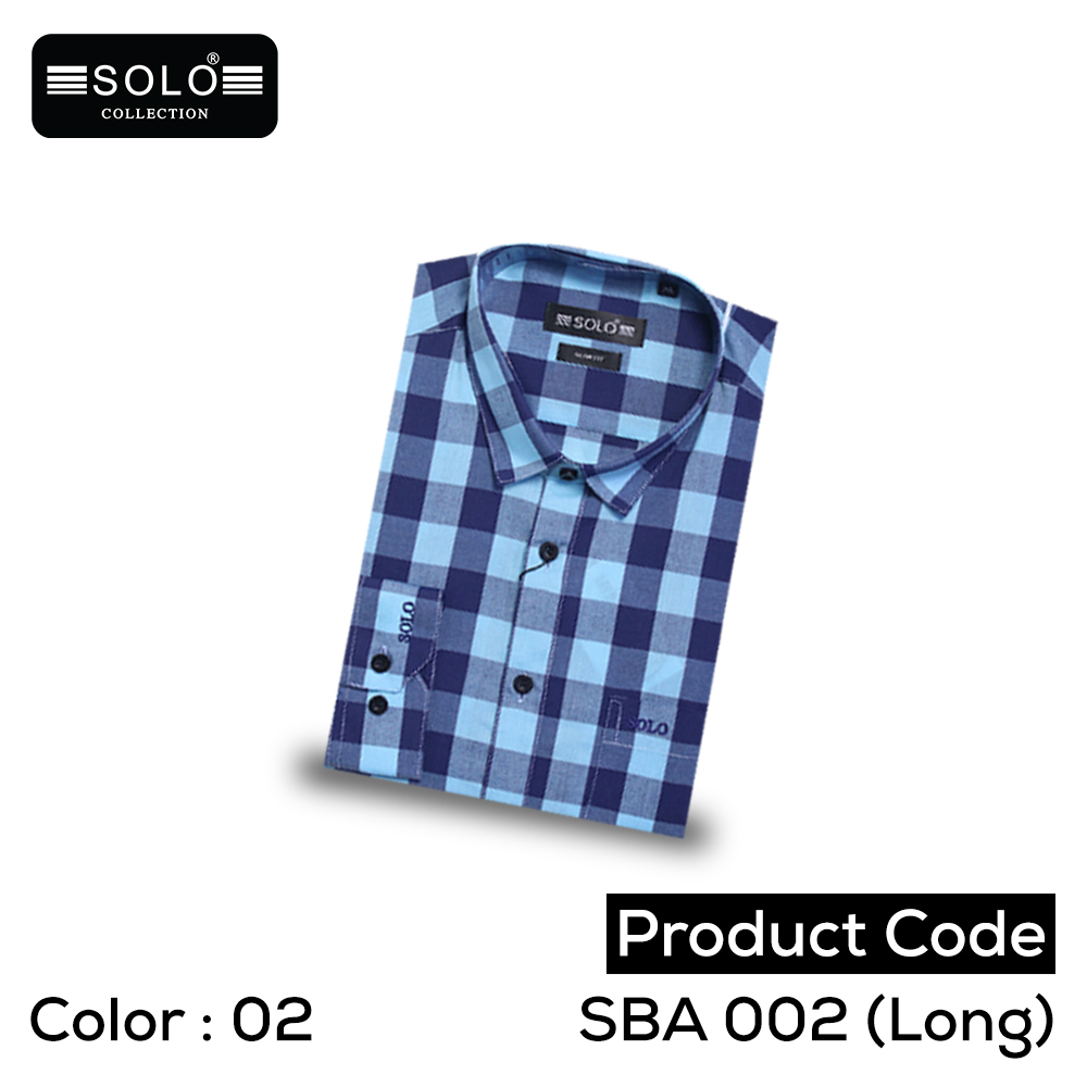 Solo Collection SBA 002 (Long) Slim Fit Shirt Large 02