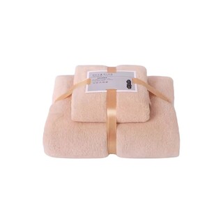 2 in 1 Towel Set Purple